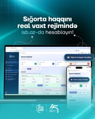 İSB “Sığorta haqqını hesabla” xidmətimi istifadəyə verib və Şəxsi Kabineti yeniləyib - FOTOLAR | FED.az