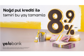 Ev təmiri və digər ehtiyacların üçün - Yelo-dan sərfəli kredit fürsəti!