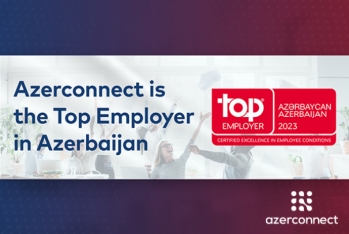 "Azerconnect" şirkəti Azərbaycanın ən yaxşı - İŞƏGÖTÜRƏNİ SEÇİLİB