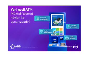 ABB-nin ATM-lərində - YENİLİK!