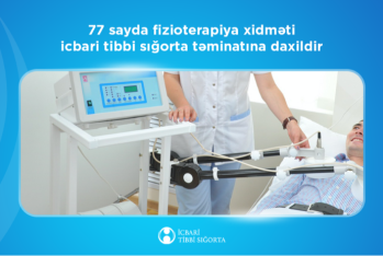 İcbari tibbi sığorta hesabına 690 mindən çox fizioterapiya xidməti göstərilib