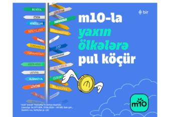 m10 ilə 140-dan çox ölkəyə anında beynəlxalq pul köçürmələri – Sürətli, birbaşa, komissiyasız