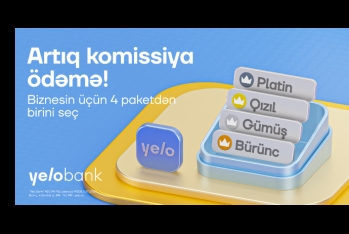 Biznes xərclərinə nəzarət Yelo Bank-ın tarif paketləri ilə - DAHA RAAHATDIR!