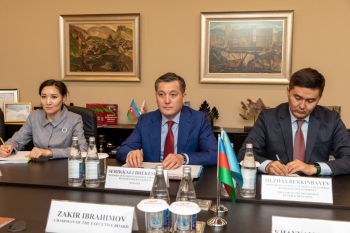 Глава ЗАО AzerGold провел встречу с министром экологии, геологии и природных ресурсов Казахстана | FED.az