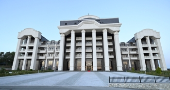 Prezident Şamaxıda “Pirqulu Park” hotelinin açılışında - FOTOLAR | FED.az