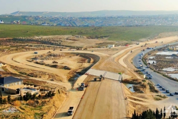 Yeni yolun tikintisindən - FOTOLAR - VİDEO | FED.az