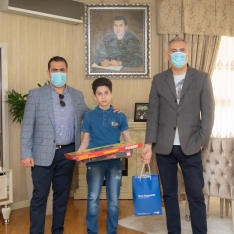 Банк Республика поздравил детей шехидов Апрельских боев с Днем Защиты Детей | FED.az