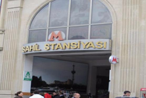 “Sahil” metro stansiyası 1 illik bağlanır