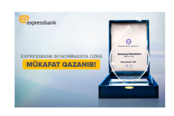 "Expressbank" ABA tərəfindən iki nominasiya üzrə mükafata - LAYİQ GÖRÜLDÜ!