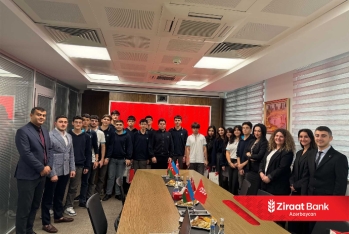 Ziraat Bank Azərbaycan məktəblilər üçün maliyyə savadlılığı təlimi - TƏŞKİL ETDİ