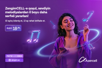 Azercell-dən illik “ZengimCELL” xidməti
