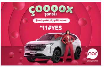 Выиграй великолепный автомобиль от «Nar» уже сегодня — всего за 1 AZN!