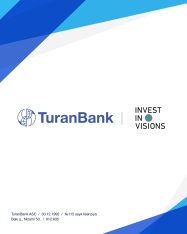 TuranBank beynəlxalq maliyyə qurumundan yerli valyutada kredit - [red]CƏLB EDİB[/red] | FED.az
