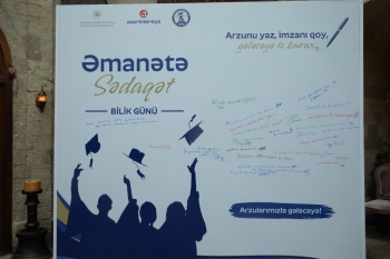 “Əmanətə Sədaqət” layihəsi çərçivəsində şəhid övladları üçün Bilik Günü tədbiri keçirilib  -[red] FOTOLAR[/red] | FED.az