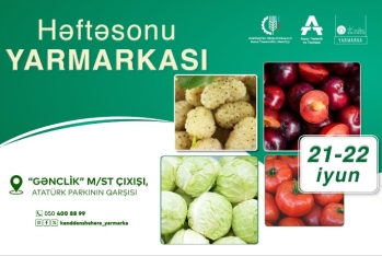Paytaxtda növbəti “Kənddən şəhərə” yarmarkası keçiriləcək
