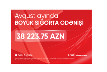 Xalq Sığorta tərəfindən böyük sığorta ödənişi həyata keçirilib - [red]38 223.75 AZN[/red] | FED.az