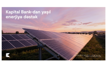 Kapital Bank enerji effektivliyi üzrə layihəni maliyyələşdirdi: günəş panelləri qurulur