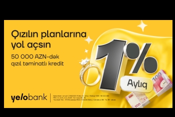 Aylıq cəmi 1%-dən - QIZIL TƏMİNATLI KREDİT! | FED.az