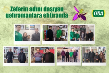 Zəfərin 5 illiyində “OBA” şəhid əməkdaşlarının ailələrini ziyarət edib və “Obamızın müzəffərləri” videoçarxını təqdim edib – VİDEO – FOTO 