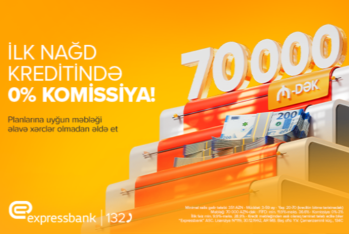 70 000 manatadək kredit - KOMİSSİYASIZ