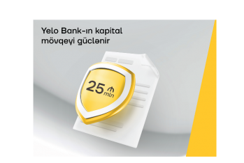 "Yelo Bank"ın kapital mövqeyi - GÜCLƏNİR
