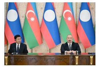 Azərbaycan və Laos prezidentləri mətbuata bəyanatlarla çıxış ediblər