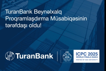 TuranBank Beynəlxalq Proqramlaşdırma Müsabiqəsinin Dünya Finalının - RƏSMİ TƏRƏFDAŞI OLDU