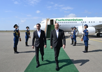 Sərdar Berdiməhəmmədov Füzuliyə gəlib - FOTOLAR | FED.az