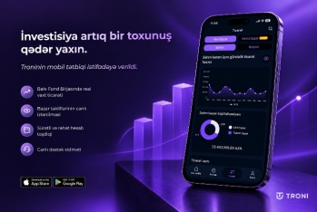 «Troni İnvestisiya şirkəti»nin mobil tətbiqi istifadəyə verildi – [red]ƏLÇATAN VƏ TƏHLÜKƏSİZ YATIRIM İMKANI[/red] | FED.az