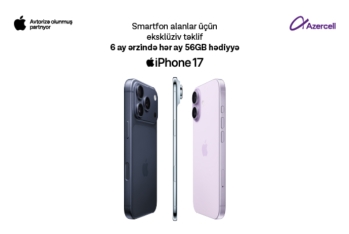 Azercell-dən “iPhone” kampaniyası