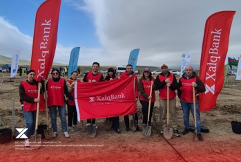 Xalq Bank ağacəkmə askiyasında - İŞTİRAK ETDİ