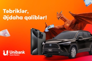 Unibankın “Əjdaha” lotereyasının ilk qalibləri məlum oldu