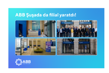 Банк ABB открыл филиал и в Шуше!