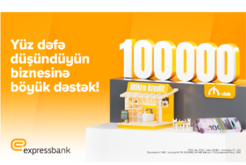 Expressbank sahibkarlara 100 000 AZN-dək mikro kredit - TƏKLİF EDİR