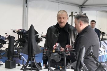 Prezident Tərtər elektromexanika zavodunun açılışında iştirak edib - FOTOLAR[b][red] - YENİLƏNİB[/red][/b] | FED.az