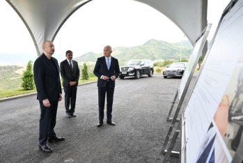 Prezident İlham Əliyev “LATIFA” Laçın tikiş fabrikinin açılışında iştirak edib - YENİLƏNİB