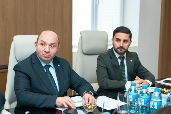 Ədliyyə Nazirliyində sahibkarlarla görüş keçirilib - FOTOLAR | FED.az