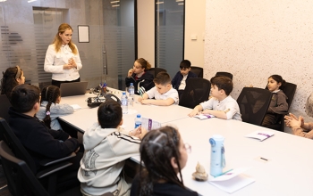 Unibank Qlobal Pul Həftəsi çərçivəsində məktəblilər üçün - TƏDBİR KEÇİRİB | FED.az