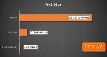 Banklar, BOKT-lar, kredit ittifaqları – QRAFİKLƏR | FED.az
