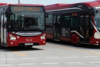 Bakıda 4 avtobus marşrutu üzrə hərəkət sxemi müvəqqəti dəyişdirilir