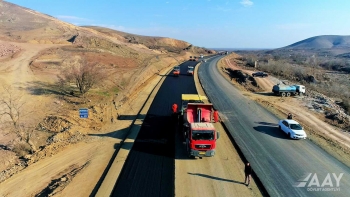 Füzuli-Hadrut avtomobil yolunun tikintisi yekunlaşır - FOTO - VİDEO | FED.az