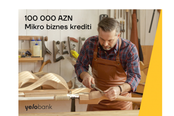 "Yelo Bank"ın mikro krediti ilə -[red] [red]BİZNES MƏQSƏDLƏRİNİZƏ ÇATIN[/red] [/red] | FED.az