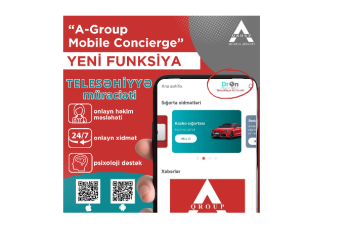 A-Qroup-dan yenilik: Mobil proqramda telesəhiyyə!