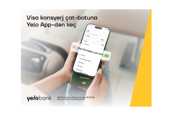 Yelo App vasitəsilə Visa Kosyerj xidmətinə - KEÇİD ET