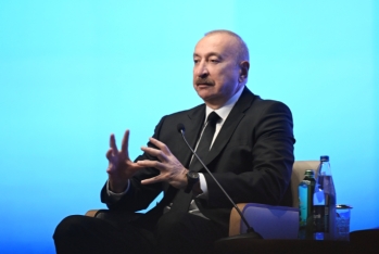 İlham Əliyev II Azərbaycan Beynəlxalq İnvestisiya Forumu çərçivəsində keçirilən tədbirdə iştirak edib