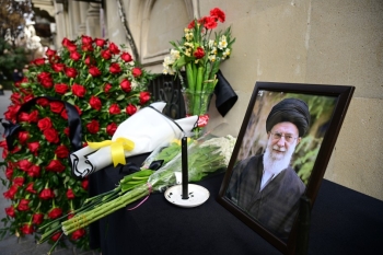 [red]İlham Əliyev İran səfirliyində olub, başsağlığı verib - FOTOLAR[/red] | FED.az