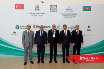 Ziraat Bank Azərbaycan II Azərbaycan–Türkiyə İnvestisiya Forumunun baş sponsorlarından biri oldu | FED.az