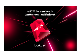 Bakcell eSIM ilə eyni anda iki nömrədən istifadə edin