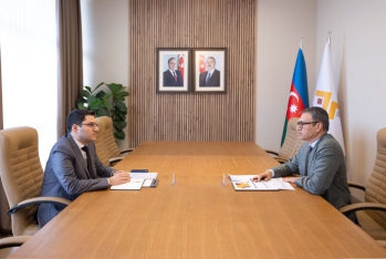 “AzerGold”un sədri 4-cü “Yüksəliş” müsabiqəsinin qaliblərini qəbul edib
