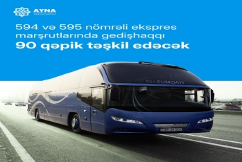 Bakı-Sumqayıt istiqaməti üzrə iki avtobus marşrutunda gediş haqqı artırılır